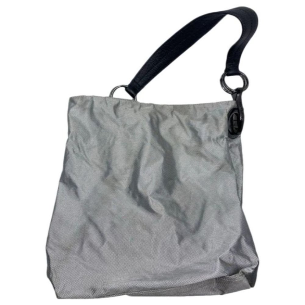 IPK Paris 75 Gray Nylon Hand Bag/Shoulder